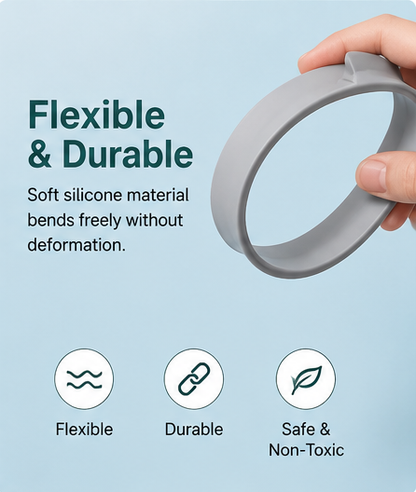 Silicone Anti-Splash Sink Edge Guard – Keep Counters Dry & Kitchen Clean